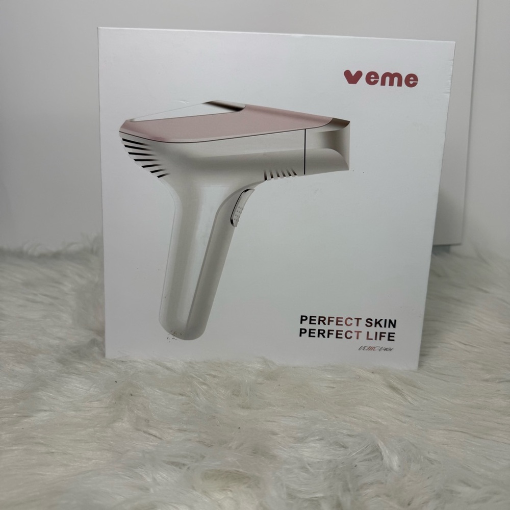 IPL Hair Removal Device - Pink‎ and White